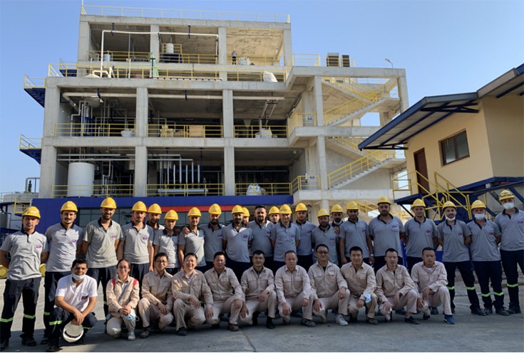 土耳其Koruma Klor Alkali 公司 5000 t/y TCCA & 10000 t/y SDIC项目 完成全工艺投产试车